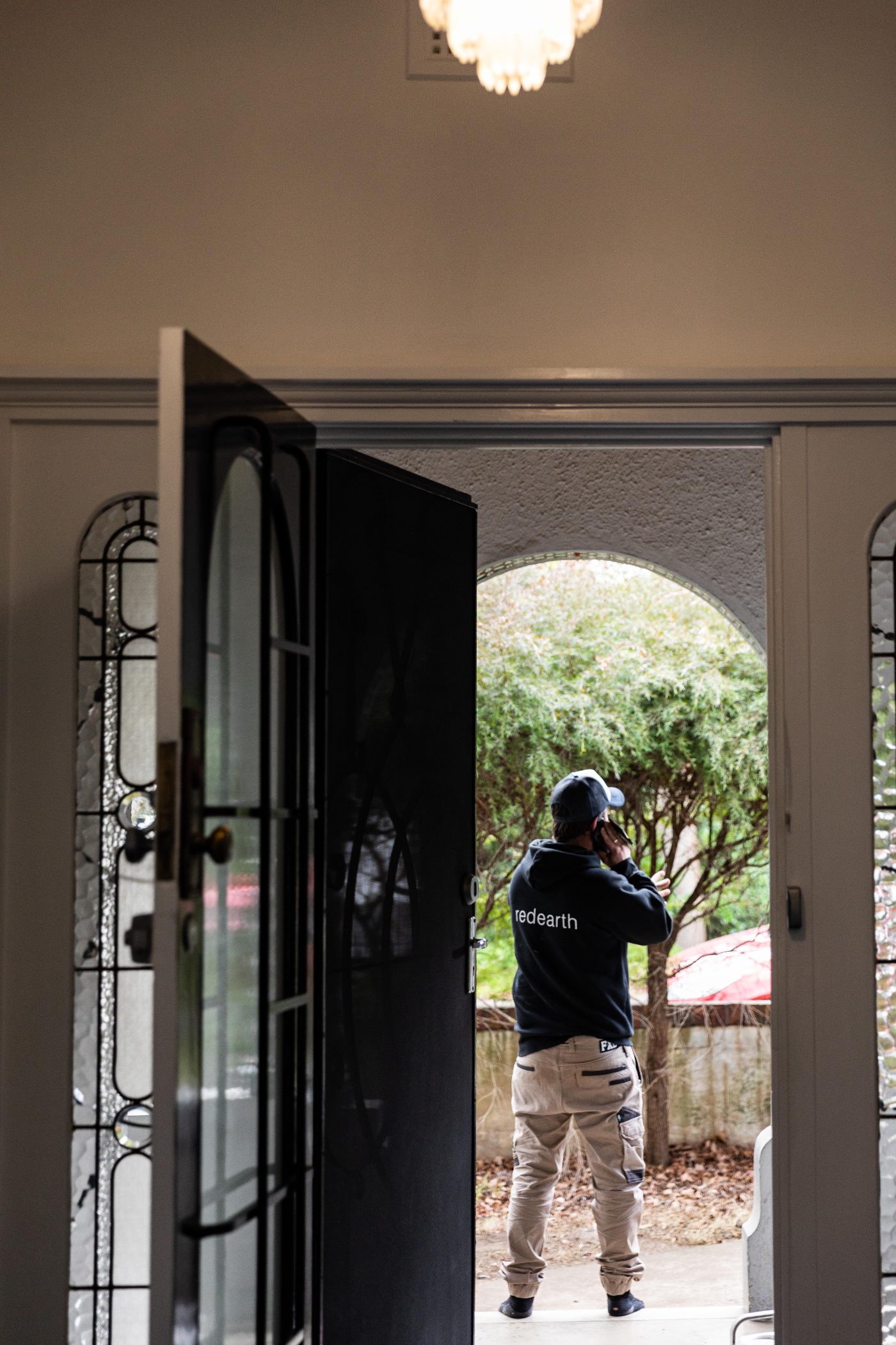Heritage archway rebuilt during a Ripponlea renovation
